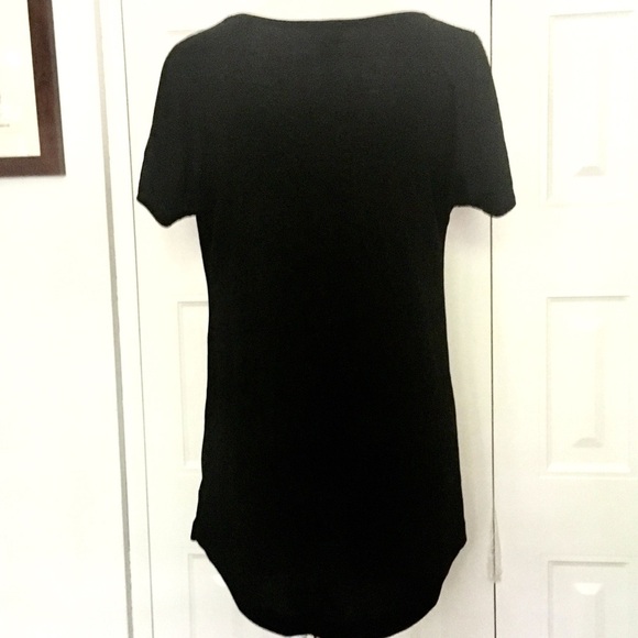MOSSIMO Black embellished tunic S - Picture 3 of 7